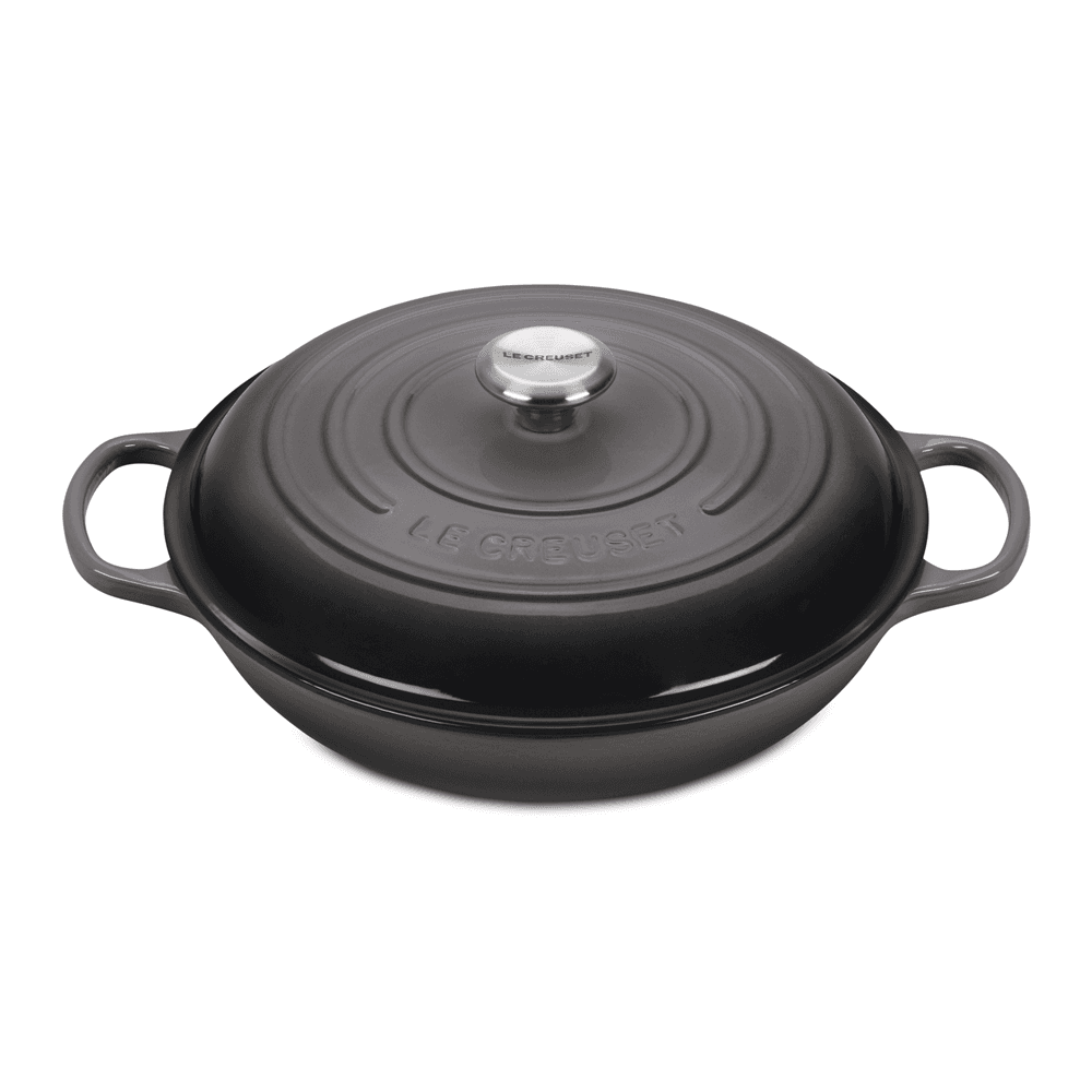 Le Creuset Signature Buffet Casserole Flint 30cm