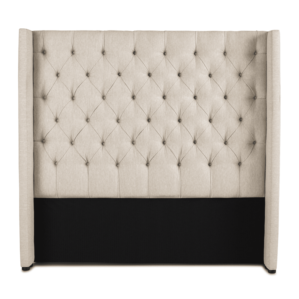 Wingback Headboard Luxguard Natural Sesame