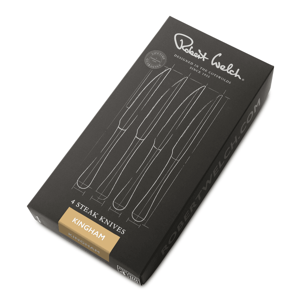 Robert Welch Kingham Steak Knife Set 4Pc