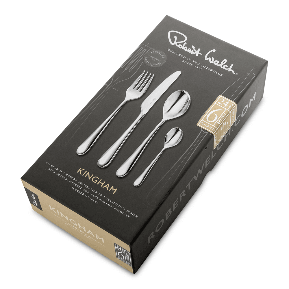 Robert Welch Kingham Cutlery Set 24 Pc