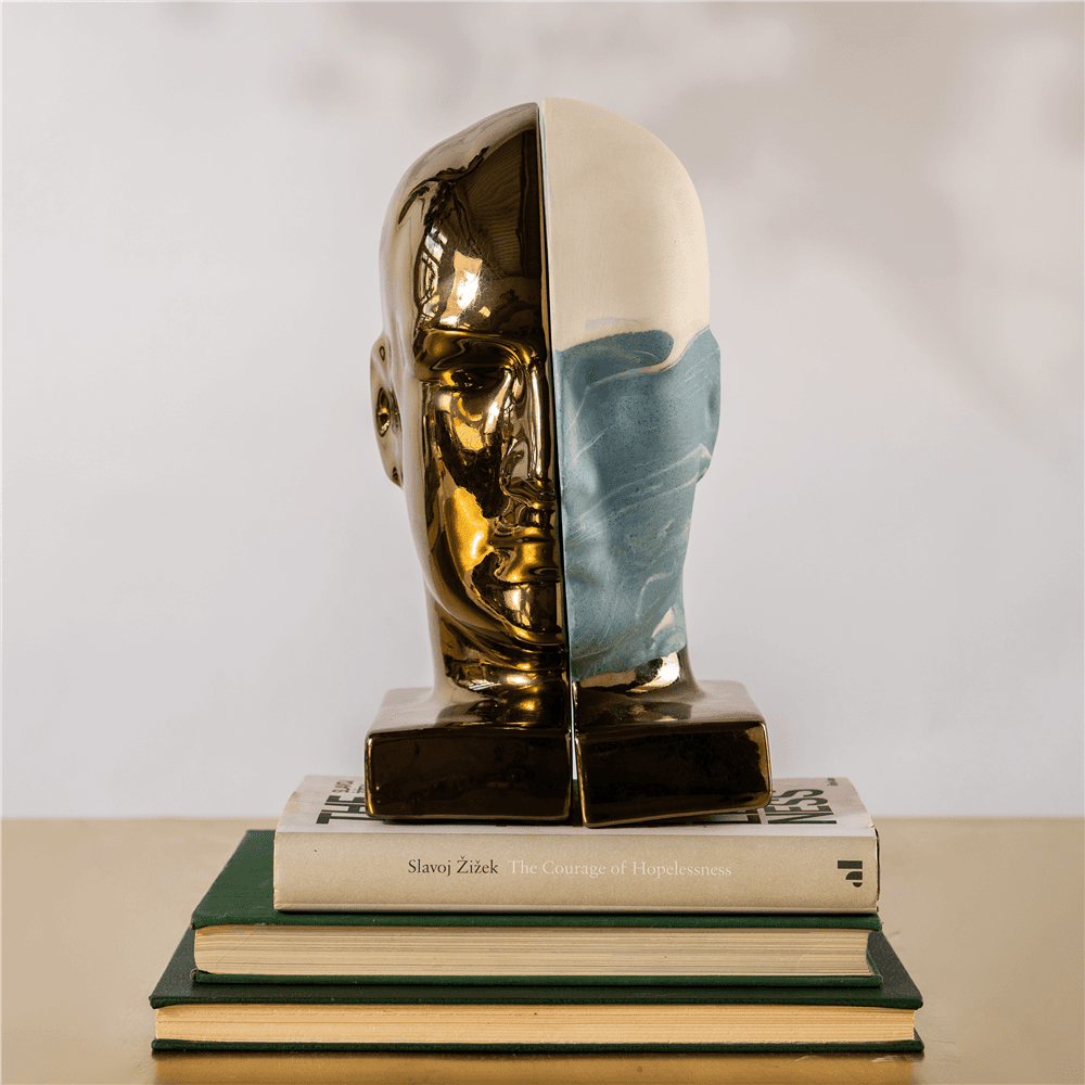 Rialheim Ai Book End Blue Eart Multi