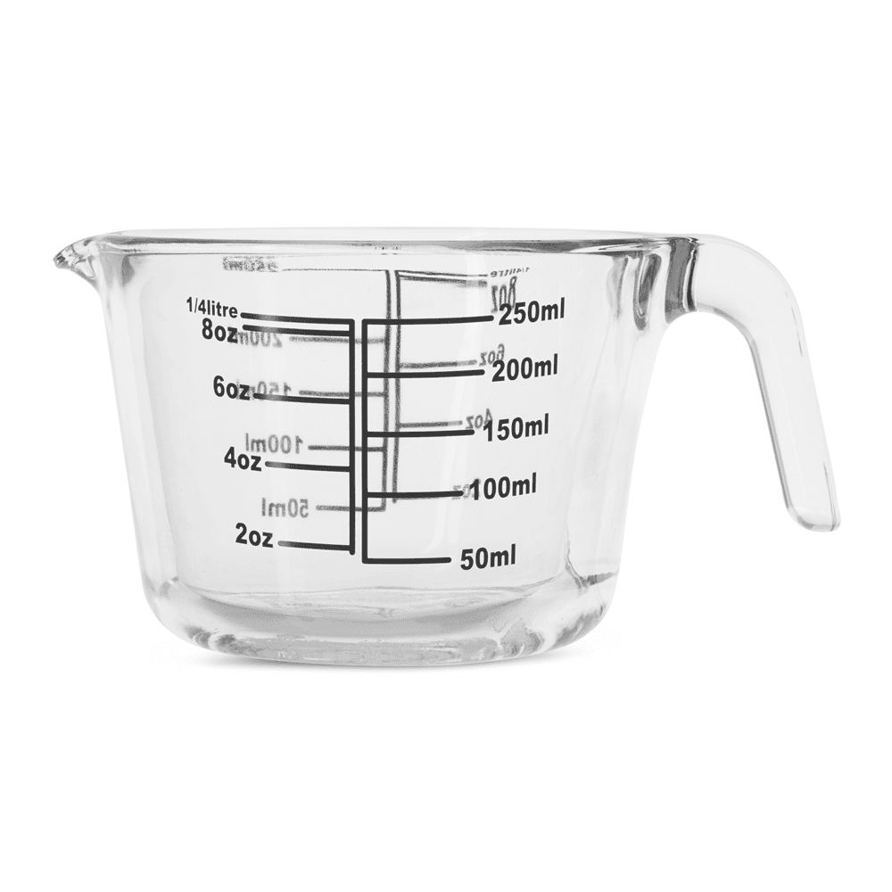 @Home Measuring Jug Black 0.25L