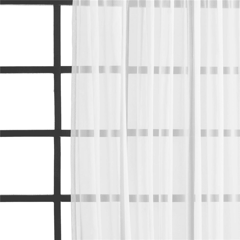 Curtain Eyelet Sheer Voile 140 X 223cm