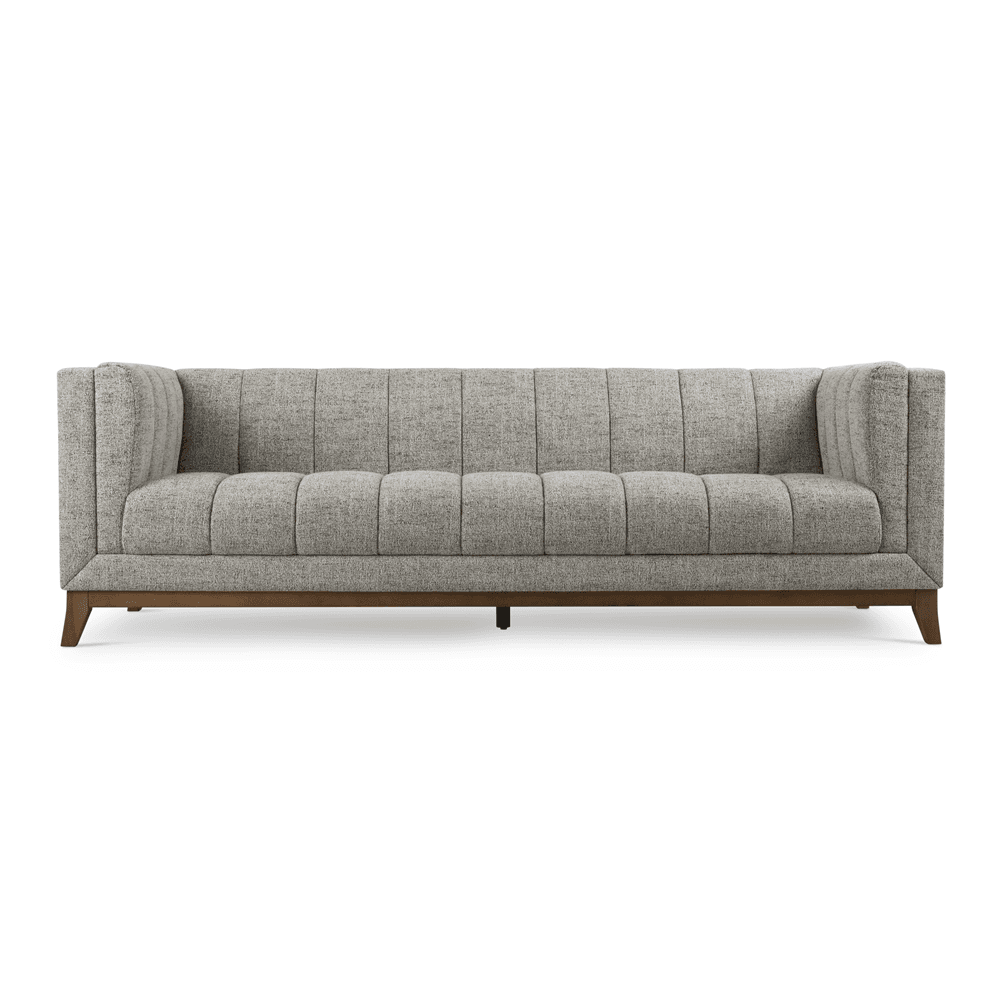 Audrey 4 Seater Couch Speckle Salt&Pepper