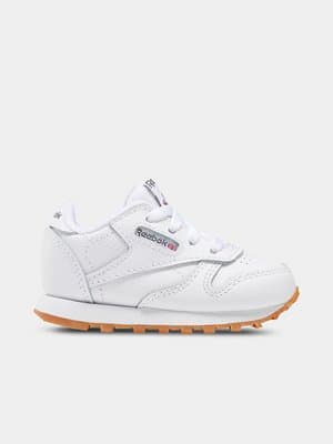 Reebok Toddlers Classic Leather White Sneaker