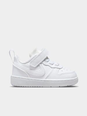 Nike Junior Infant Court Borough Low White Sneakers