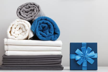 black friday towels display