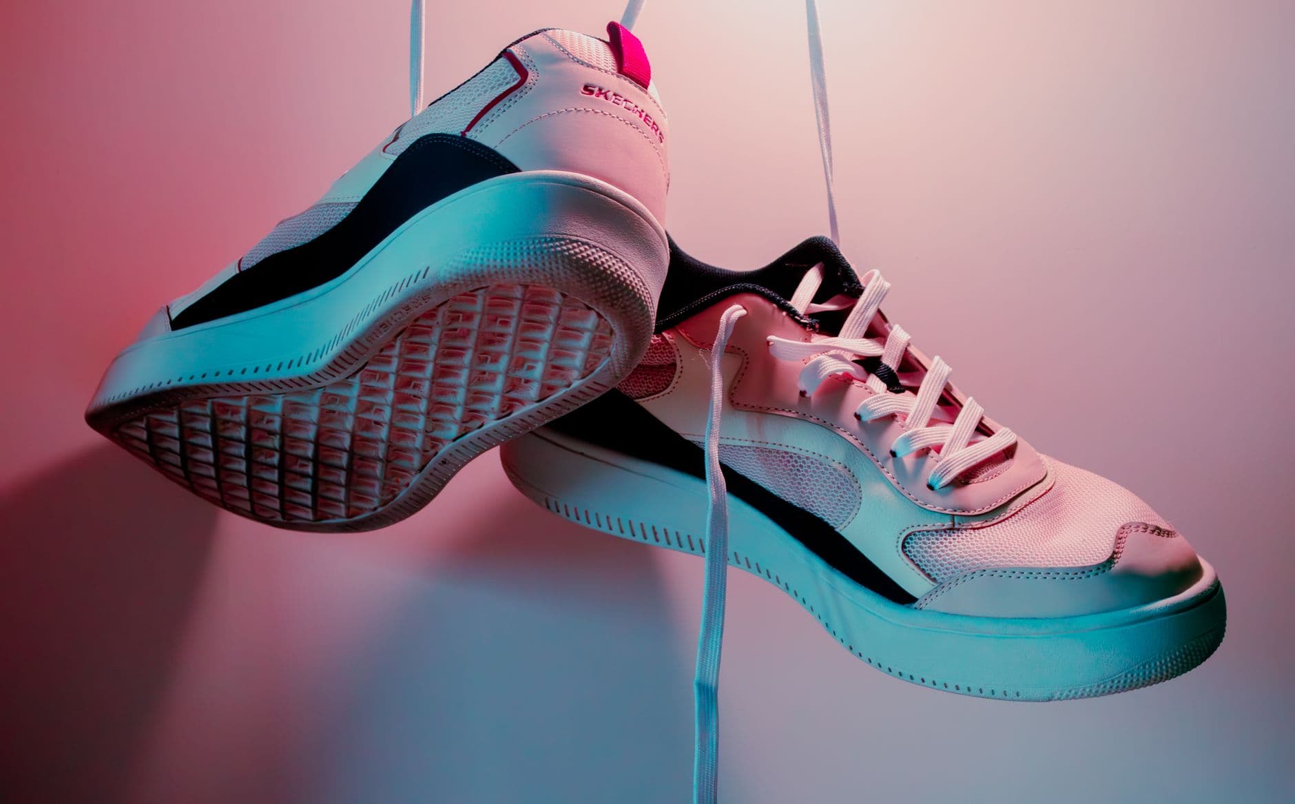 pink ladies sneakers product photo