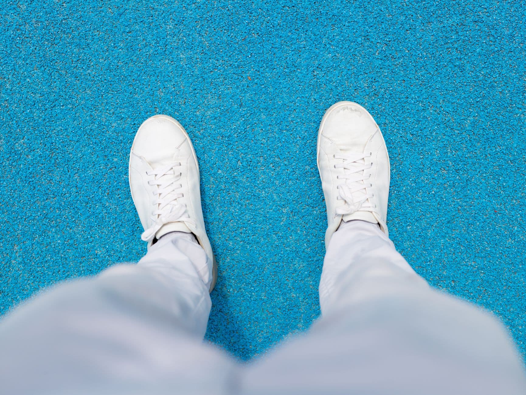 Bash – Durable men’s white sneakers made for travel-ready wear
