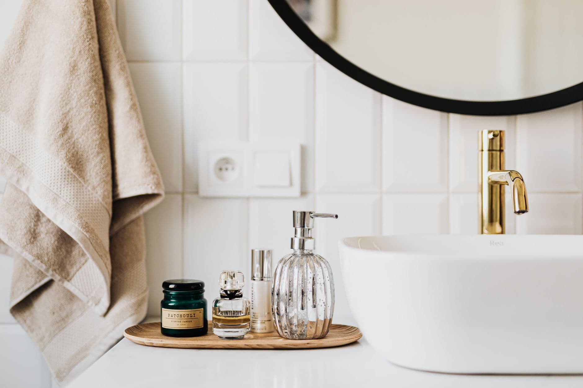 bathroom accessories product photo