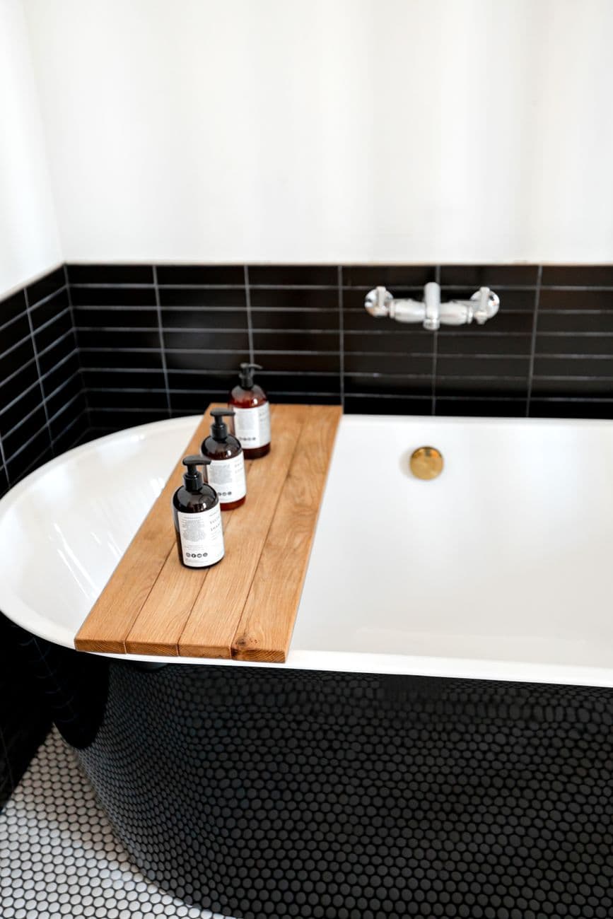 black bath mats product photo